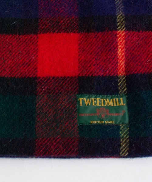 TWEED MILL(ツイードミル)の「【TWEED MILL (ツイードミル)】ブランケットトート・S(トートバッグ・レディース・グリーン系その他/イエロー系その他/レッド系その他・S)」の4枚目の写真