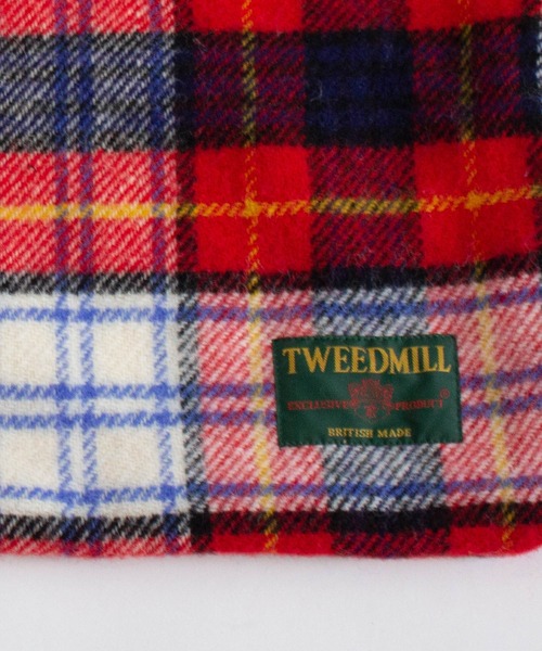 TWEED MILL(ツイードミル)の「【TWEED MILL (ツイードミル)】ブランケットトート・S(トートバッグ・レディース・グリーン系その他/イエロー系その他/レッド系その他・S)」の14枚目の写真