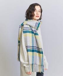 BEAUTY&YOUTH UNITED ARROWS | カシミヤ チェック ストール(ストール/ショール)