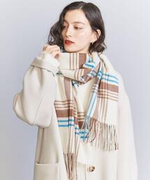 BEAUTY&YOUTH UNITED ARROWS | カシミヤ チェック ストール(ストール/ショール)