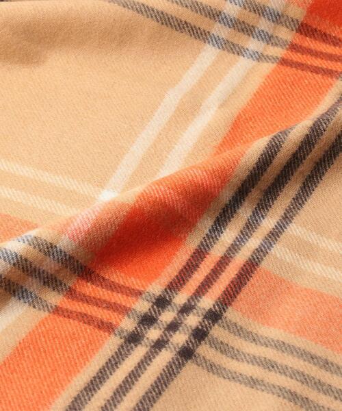 BEAUTY&YOUTH UNITED ARROWS（ビューティーアンドユースユナイテッドアローズ）の「カシミヤ チェック ストール（ストール/ショール・レディース・ベージュ/オフホワイト/グレー・FREE）」の14枚目の写真