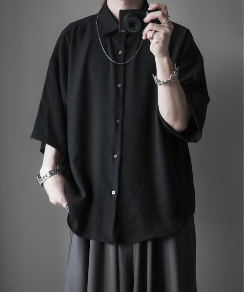 Plage Basic レギュラーカラーシャツ KUUUPY（クーピー）の「Grainy Basic Regular Collar Shirts