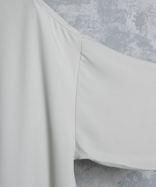 KUUUPY(クーピー)の「Grainy Basic Regular Collar Shirts - 杢柄ベーシックレギュラーカラーシャツ(シャツ/ブラウス・メンズ・サンドベージュ/ライトグレー/ブラック/ダークグリーン/ブルー・SMALL/MEDIUM/LARGE)」の10枚目の写真