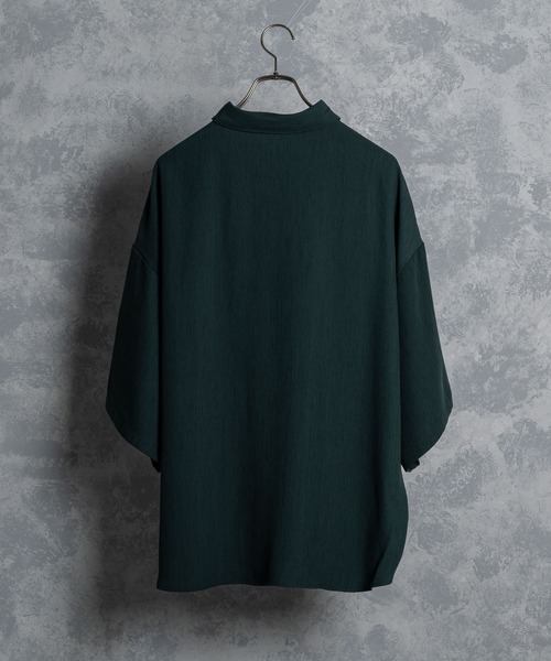 KUUUPY(クーピー)の「Grainy Basic Regular Collar Shirts - 杢柄ベーシックレギュラーカラーシャツ(シャツ/ブラウス・メンズ・サンドベージュ/ライトグレー/ブラック/ダークグリーン/ブルー・SMALL/MEDIUM/LARGE)」の17枚目の写真
