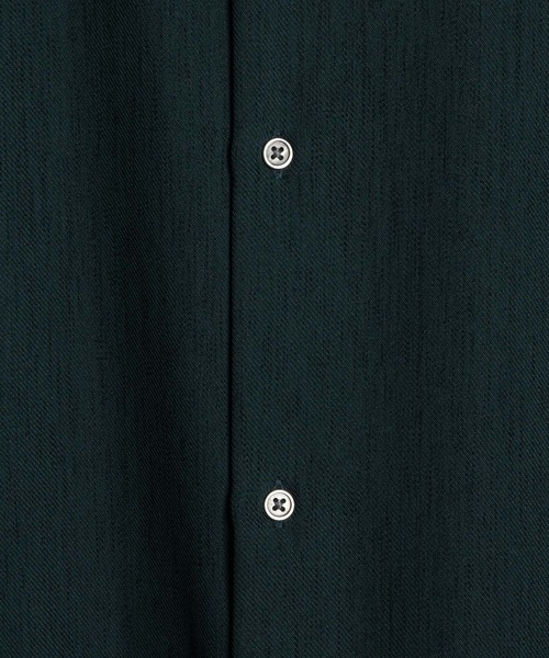 KUUUPY(クーピー)の「Grainy Basic Regular Collar Shirts - 杢柄ベーシックレギュラーカラーシャツ(シャツ/ブラウス・メンズ・サンドベージュ/ライトグレー/ブラック/ダークグリーン/ブルー・SMALL/MEDIUM/LARGE)」の18枚目の写真