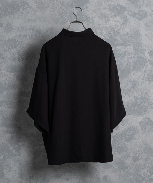 KUUUPY(クーピー)の「Grainy Basic Regular Collar Shirts - 杢柄ベーシックレギュラーカラーシャツ(シャツ/ブラウス・メンズ・サンドベージュ/ライトグレー/ブラック/ダークグリーン/ブルー・SMALL/MEDIUM/LARGE)」の20枚目の写真