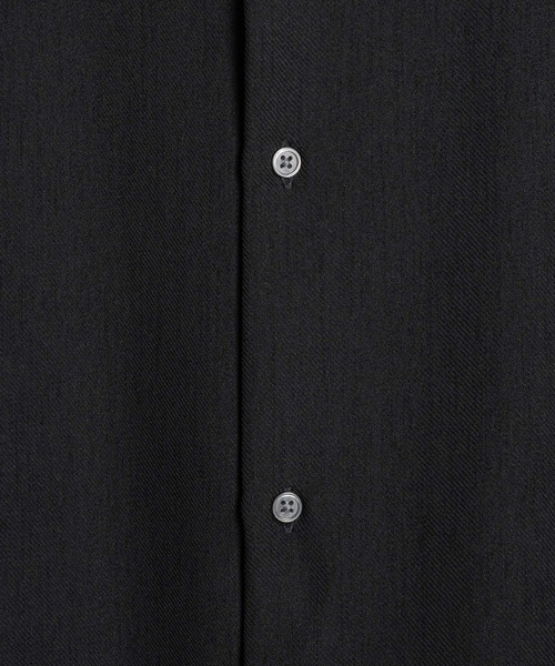 KUUUPY(クーピー)の「Grainy Basic Regular Collar Shirts - 杢柄ベーシックレギュラーカラーシャツ(シャツ/ブラウス・メンズ・サンドベージュ/ライトグレー/ブラック/ダークグリーン/ブルー・SMALL/MEDIUM/LARGE)」の21枚目の写真