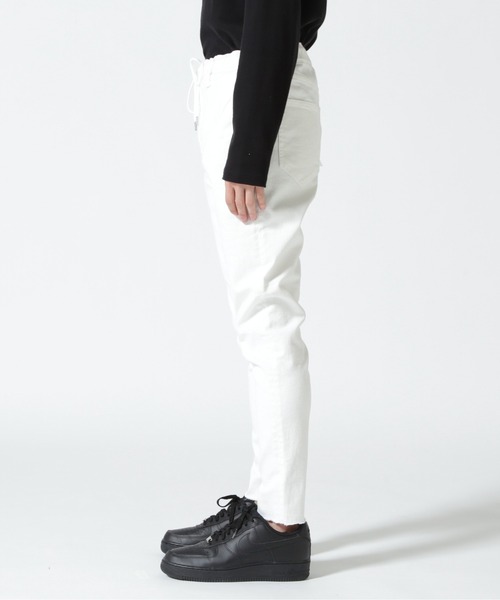 ROYAL FLASH（ロイヤルフラッシュ）の「CHORD/コード/スリムイージーパンツ/WHITE（デニムパンツ・メンズ・ホワイト・L/M/S/XL）」の3枚目の写真