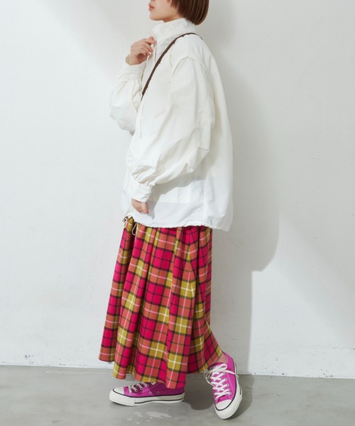 MERLOT（メルロー）の「2wayマウンテンパーカー（マウンテンパーカー・レディース・ブラック/オフホワイト・FREE）」の9枚目の写真