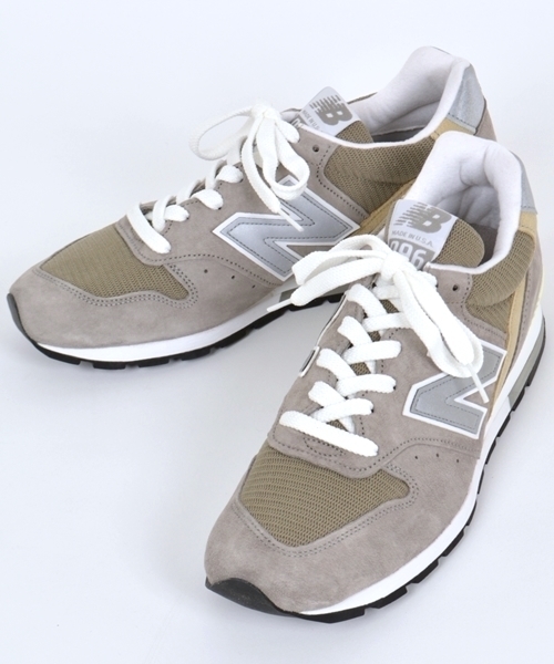 NEW BALANCE（ニューバランス）の「NEW BALANCE: M996■（スニーカー・メンズ・グレー/グリーン/パープル/ブルー・8/9.5/10/9/7.5/8.5/7）」の2枚目の写真