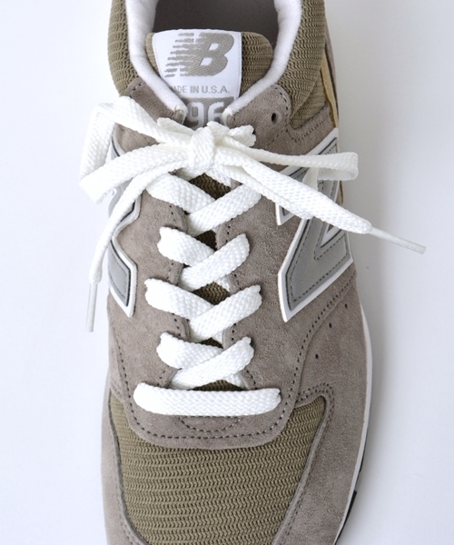 NEW BALANCE（ニューバランス）の「NEW BALANCE: M996■（スニーカー・メンズ・グレー/グリーン/パープル/ブルー・8/9.5/10/9/7.5/8.5/7）」の9枚目の写真