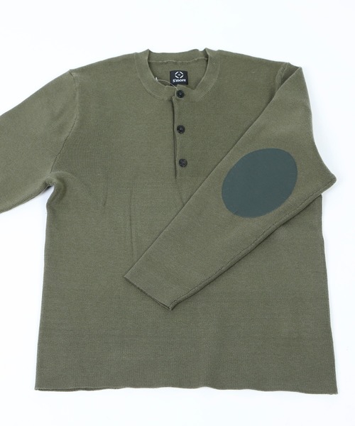 ニット セーター HENLY NECK COMMAND SWEATER レディース メンズ HENLY NECK COMMAND SWEATER（ニット/セーター）｜S'more