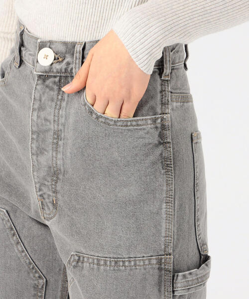 TOMORROWLAND (トゥモローランド)の「JESSE KAMM コットンデニム パッチワークハイウエストパンツ(デニムパンツ・レディース・グレー・2/S)」の9枚目の写真