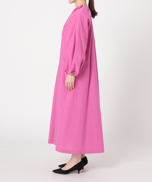 IENA LA BOUCLE C/PAクロス ボリュームドレス 