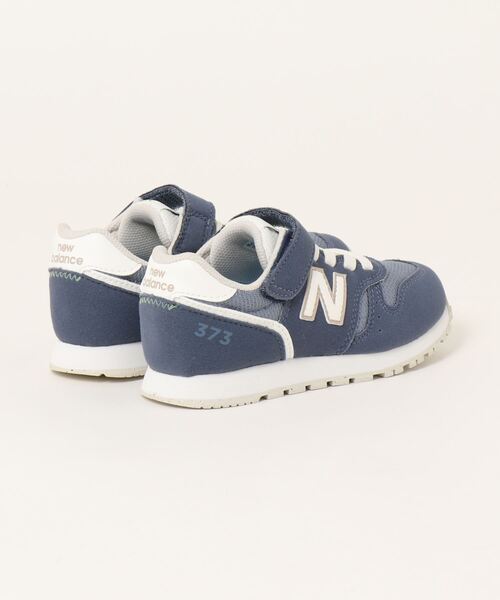 NEW BALANCE（ニューバランス）の「《New Balance》YV373（スニーカー・キッズ・ベージュ/ネイビー・18.0cm/19.5cm/22.0cm/23.5cm/17.0cm/21.0cm/17.5cm/24.0cm/20.5cm/22.5cm/23.0cm/20.0cm/18.5cm/21.5cm/19.0cm）」の3枚目の写真