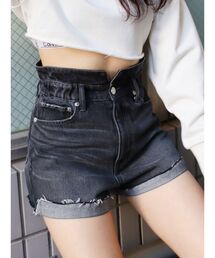 EVRIS | ダメージデニムショートパンツ(デニムパンツ)