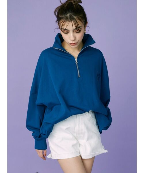 EVRIS（エヴリス）の「ダメージデニムショートパンツ（デニムパンツ・レディース・ホワイト/ブラック/ブルー・SMALL/MEDIUM）」の10枚目の写真
