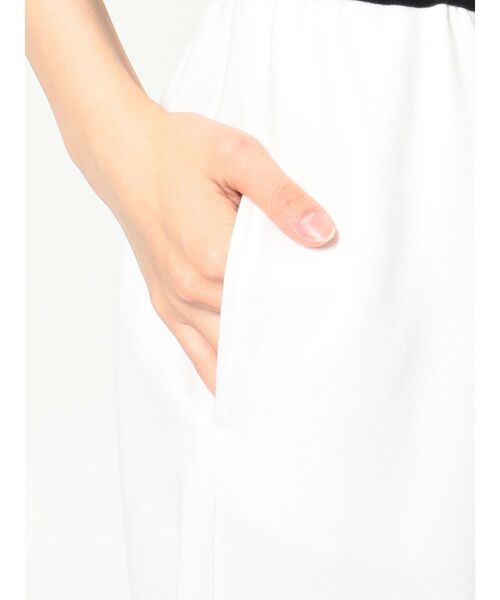 GYDA（ジェイダ）の「ウエストGYDAラインバンテージパンツ（スウェットパンツ・レディース・ブラック/オフホワイト・FREE）」の18枚目の写真