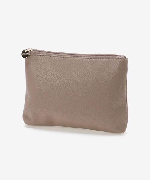 le.coeur blanc（ルクールブラン）の「パーテーショントート（トートバッグ・レディース・ブラック/シルバー/グレイッシュベージュ・FREE）」の15枚目の写真