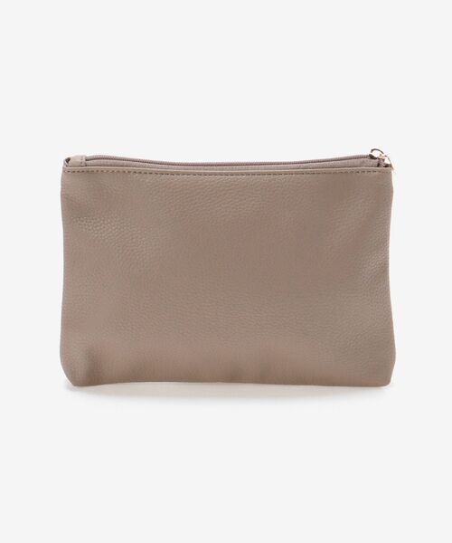 le.coeur blanc（ルクールブラン）の「パーテーショントート（トートバッグ・レディース・ブラック/シルバー/グレイッシュベージュ・FREE）」の7枚目の写真