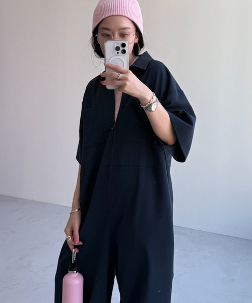 wee9s（ウィークス）の「buddy beanie / オールシーズン使えるマルチウェイバディビーニー,ニット帽（ニットキャップ/ビーニー・レディース・ブラック/アイボリー/グレー/ブルー/レッド/ダークグレー/ベビーピンク・FREE/SMALL/LARGE）」の6枚目の写真