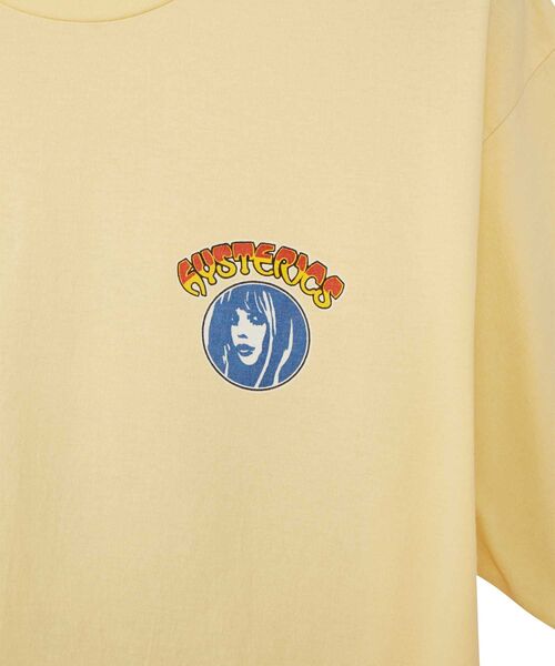 HYSTERIC GLAMOUR(ヒステリックグラマー)の「PLEASURE Tシャツ(Tシャツ/カットソー・メンズ・ブルー/ブラック/イエロー・SMALL/MEDIUM/LARGE/X-LARGE)」の5枚目の写真