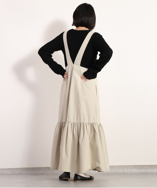 cepo（セポ）の「モコモコシャギーリブニット（ニット/セーター・レディース・グリーン/オフホワイト/ブラック・FREE）」の21枚目の写真