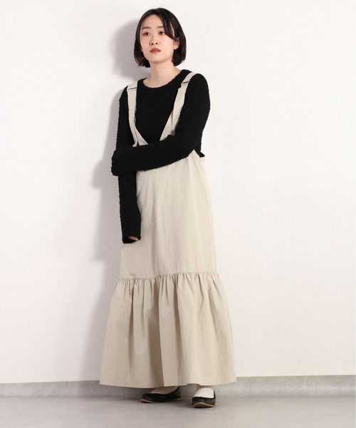 cepo（セポ）の「モコモコシャギーリブニット（ニット/セーター・レディース・グリーン/オフホワイト/ブラック・FREE）」の19枚目の写真