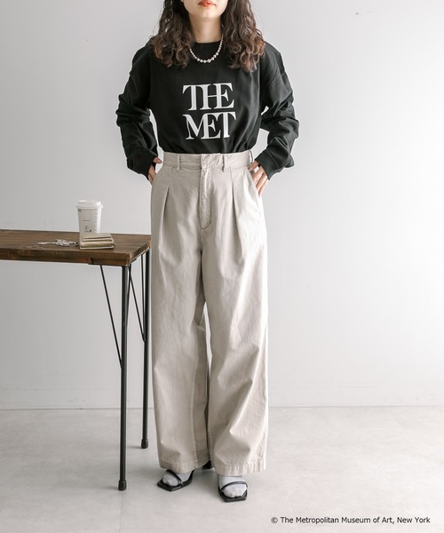THE MET ロングTシャツ（Tシャツ/カットソー）｜mystic