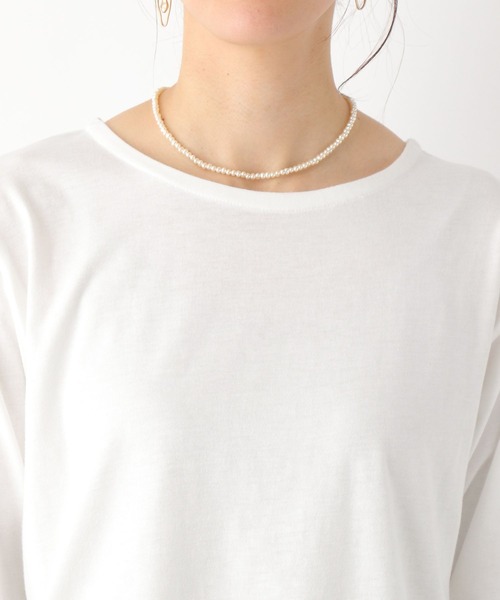 LEPSIM(レプシィム)の「5ゲージショートニットセットプルオーバー 187380(ニット/セーター・レディース・アイボリー/ライトグリーン・FREE)」の18枚目の写真