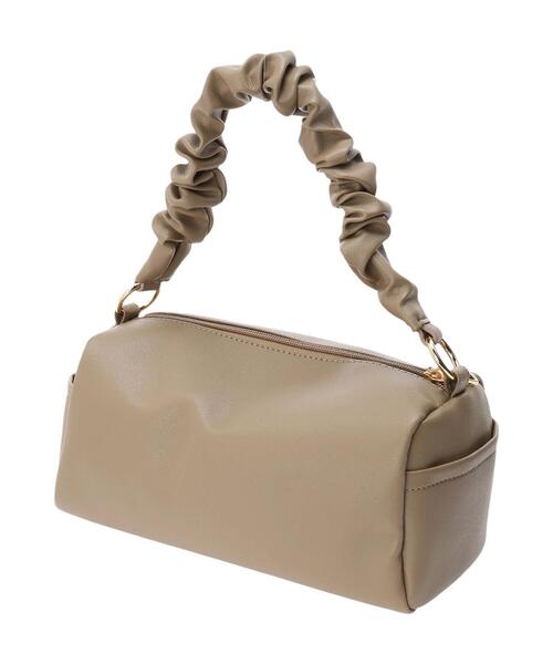 Te chichi（テチチ）の「ギャザーワンハンドルバッグ（ハンドバッグ・レディース・モカ/ブラック・ﾌﾘ-）」の10枚目の写真