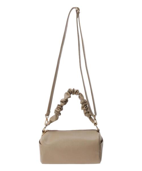 Te chichi（テチチ）の「ギャザーワンハンドルバッグ（ハンドバッグ・レディース・モカ/ブラック・ﾌﾘ-）」の8枚目の写真