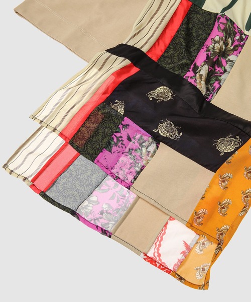 DRIES VAN NOTEN パッチワークシャツ S