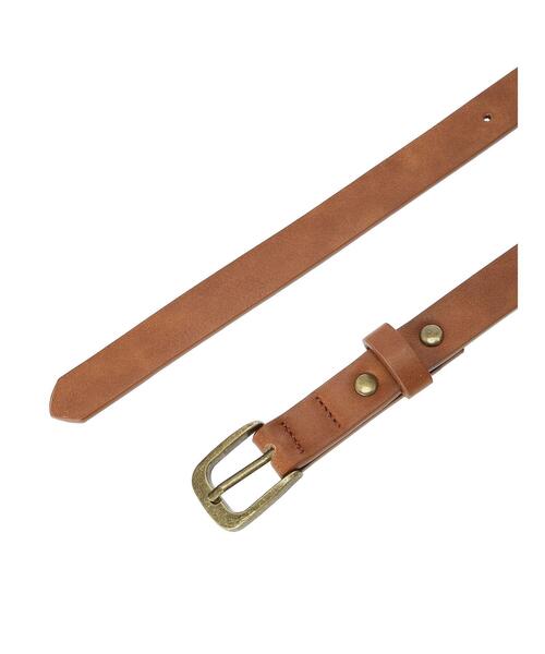 ehka sopo（エヘカソポ）の「プレーンベルト（ベルト・レディース・ブラック/ブラウン/キャメル・ﾌﾘ-）」の5枚目の写真