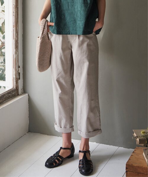 LBC（エルビーシー）の「※ZOZO限定※カラーテーパードパンツ（その他パンツ・レディース・オレンジ/パープル/ベージュ/ブラック/ダークオリーブ/ライトイエロー/ネイビー・S/M/L）」の14枚目の写真