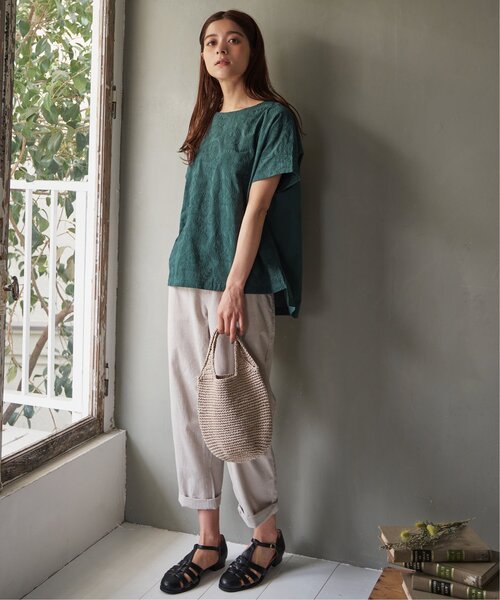 LBC（エルビーシー）の「※ZOZO限定※カラーテーパードパンツ（その他パンツ・レディース・オレンジ/パープル/ベージュ/ブラック/ダークオリーブ/ライトイエロー/ネイビー・S/M/L）」の15枚目の写真