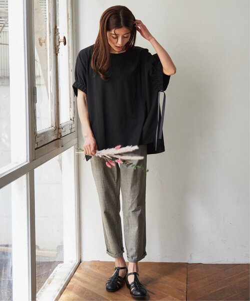 LBC（エルビーシー）の「※ZOZO限定※カラーテーパードパンツ（その他パンツ・レディース・オレンジ/パープル/ベージュ/ブラック/ダークオリーブ/ライトイエロー/ネイビー・S/M/L）」の18枚目の写真