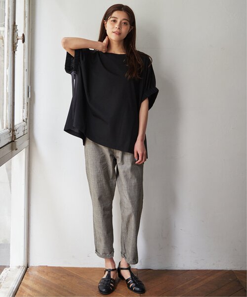 LBC（エルビーシー）の「※ZOZO限定※カラーテーパードパンツ（その他パンツ・レディース・オレンジ/パープル/ベージュ/ブラック/ダークオリーブ/ライトイエロー/ネイビー・S/M/L）」の19枚目の写真