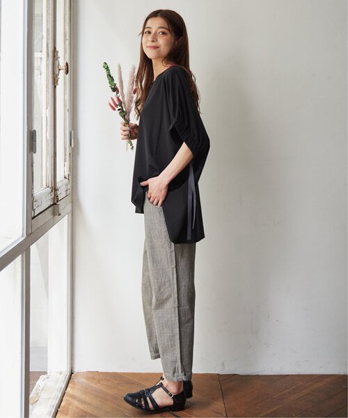 LBC（エルビーシー）の「※ZOZO限定※カラーテーパードパンツ（その他パンツ・レディース・オレンジ/パープル/ベージュ/ブラック/ダークオリーブ/ライトイエロー/ネイビー・S/M/L）」の20枚目の写真