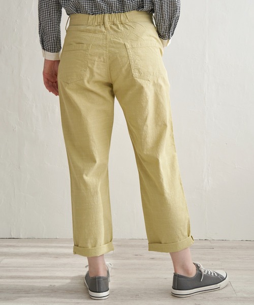 LBC（エルビーシー）の「※ZOZO限定※カラーテーパードパンツ（その他パンツ・レディース・オレンジ/パープル/ベージュ/ブラック/ダークオリーブ/ライトイエロー/ネイビー・S/M/L）」の9枚目の写真