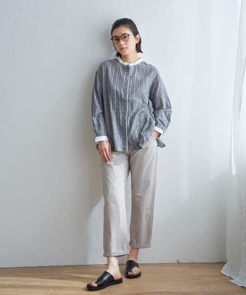 LBC(エルビーシー)の「※ZOZO限定※カラーテーパードパンツ(その他パンツ・レディース・オレンジ/パープル/ベージュ/ブラック/ダークオリーブ/ライトイエロー/ネイビー・S/M/L)」の22枚目の写真
