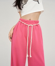 スウェットワイドパンツ