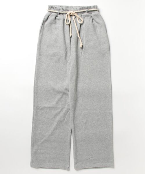 aimoha（アイモハ）の「スウェットワイドパンツ（スウェットパンツ・レディース・ダークグレー/ホワイト/スモークピンク/グレー/ブラック・LARGE/SMALL/MEDIUM/X-LARGE）」の8枚目の写真