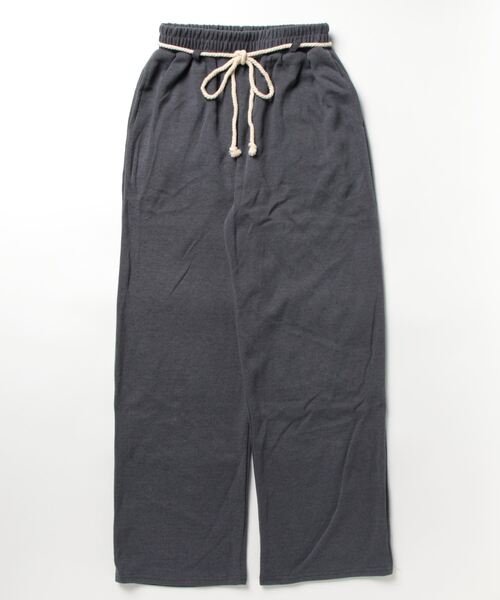 aimoha（アイモハ）の「スウェットワイドパンツ（スウェットパンツ・レディース・ダークグレー/ホワイト/スモークピンク/グレー/ブラック・LARGE/SMALL/MEDIUM/X-LARGE）」の9枚目の写真