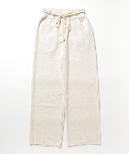 aimoha（アイモハ）の「スウェットワイドパンツ（スウェットパンツ・レディース・ダークグレー/ホワイト/スモークピンク/グレー/ブラック・LARGE/SMALL/MEDIUM/X-LARGE）」の7枚目の写真