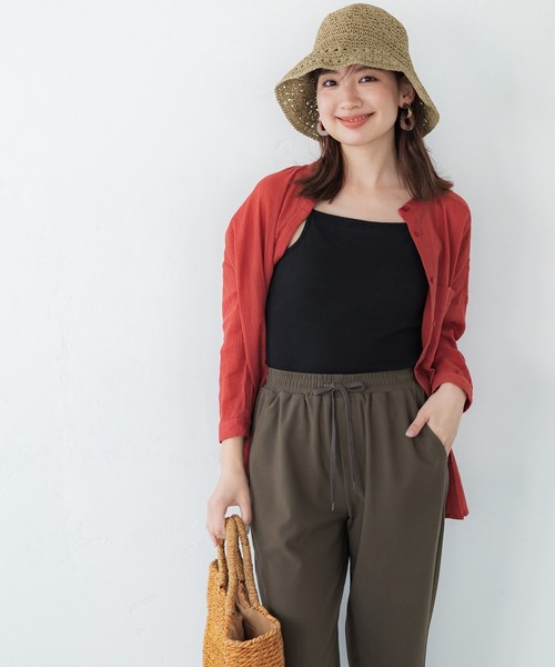 coca(coca)(コカ)の「麦わら帽子(ハット・レディース・ブラウン/ベージュ・ONE SIZE)」の5枚目の写真