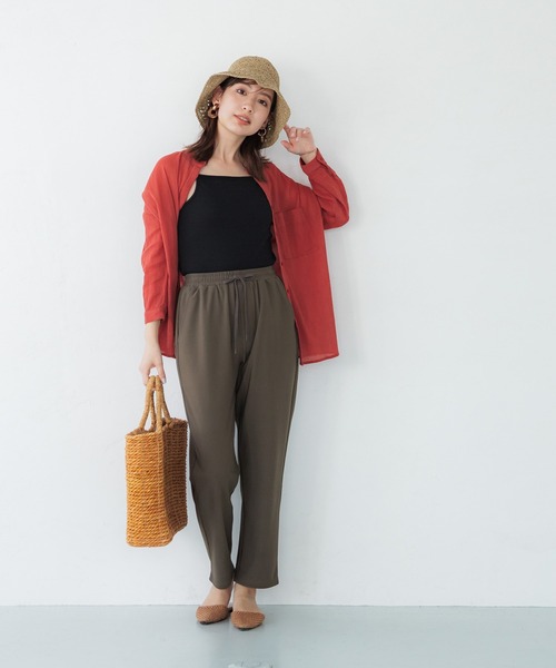 coca(coca)(コカ)の「麦わら帽子(ハット・レディース・ブラウン/ベージュ・ONE SIZE)」の10枚目の写真