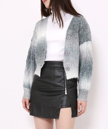 タイダイドロップショルダーカーディガン