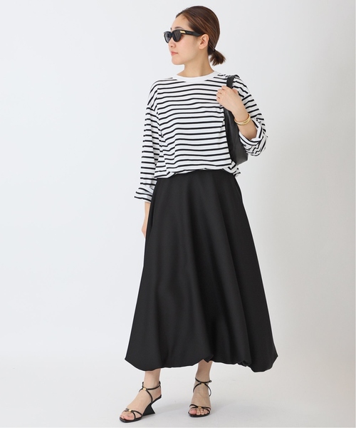 Deuxieme Classe（ドゥーズィエムクラス）の「*Couth ボーダー Tシャツ（Tシャツ/カットソー・レディース・ブラック・FREE）」の15枚目の写真