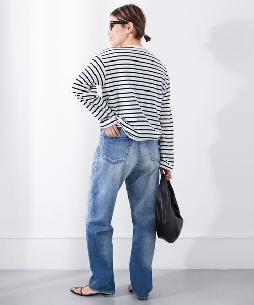 Deuxieme Classe（ドゥーズィエムクラス）の「*Couth ボーダー Tシャツ（Tシャツ/カットソー・レディース・ブラック・FREE）」の21枚目の写真